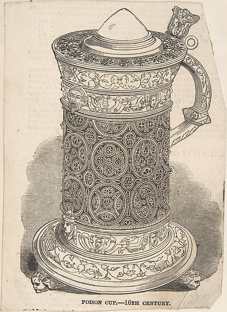 Poison Cup - 16th cent second half 19th cent-Anonymous, Britis, Poster Print Wall Art