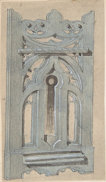Metal Keyplate for Church second half 19th cent-Anonymous, Bri, Poster Print Wall Art