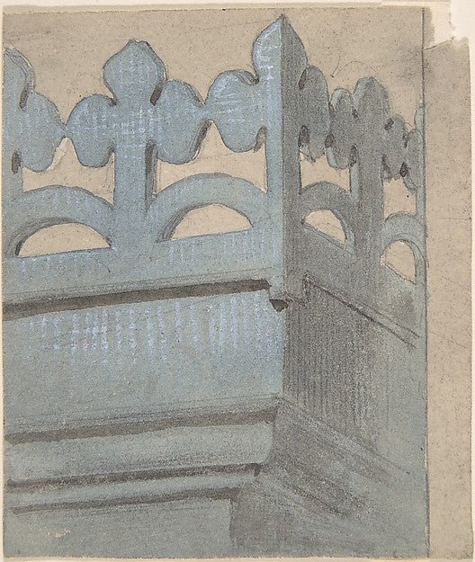Metal Ornament for Church second half 19th cent-Anonymous, Bri, Poster Print Wall Art