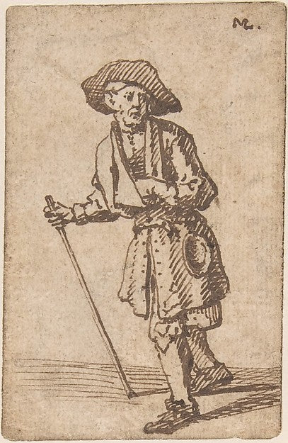 An Itinerant 1670–1702-Marcellus Laroon the Elder , Poster Print