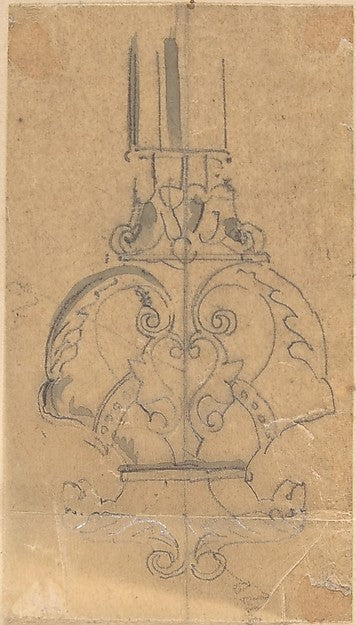 Ornament from Hotel de Clugny c1880-Richardson Ellson & Co. , Poster Print Wall Art