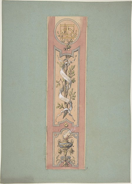 Design for Ceiling at Fontainebleau second half 19th cent-Jule, Poster Print Wall Art