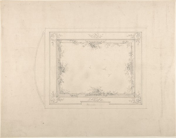 Designs for Ceiling 19th cent-Charles Monblond, Poster Print Wall Art