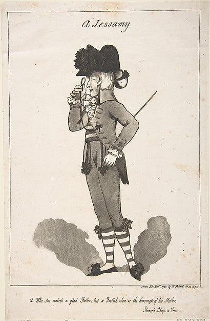A Jessamy December 1, 1790-George Moutard Woodward ,16x12"(A3)Poster