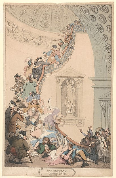 Exhibition "Stare" Case 1811-Thomas Rowlandson , Poster Print