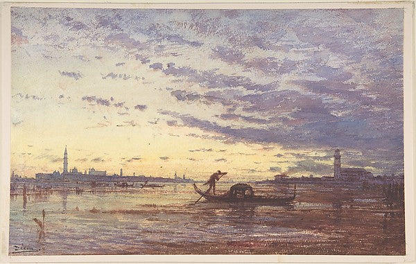 Venice n.d.-Félix-François-Georges-Philibert Ziem, Poster Print Wall Art