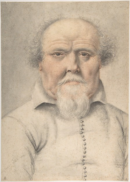 Portrait of a Man 16th cent-Anonymous, French, 16th cent, Circ, Poster Print Wall Art