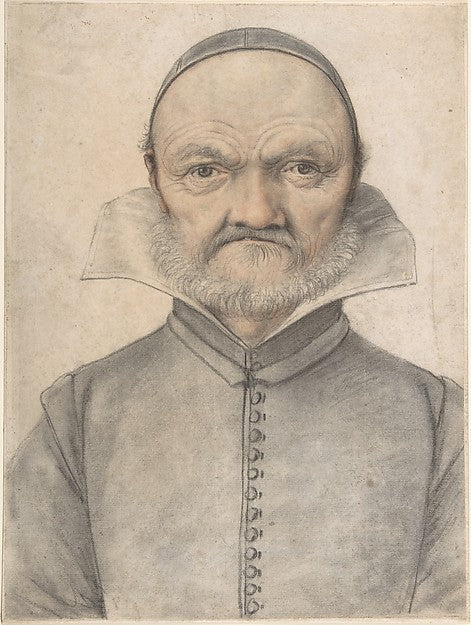 Portrait of a Man-Anonymous, French, 16th cent, Circle of Nico,16x12"(A3) Poster