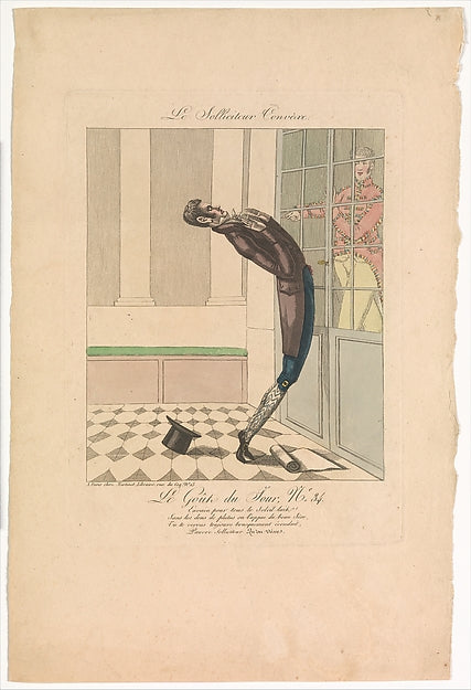 The Convex Petitioner: The Taste of the Day no. 34 1817-Anon, Poster Print