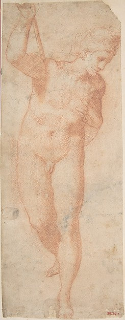 Hermaphrodite 1568–1640-Anonymous, Italian, mid-16th cent, Pre,16x12"(A3) Poster
