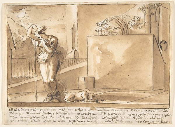 O Bella Giovane n.d.-Fortunato Duranti, Poster Print Wall Art