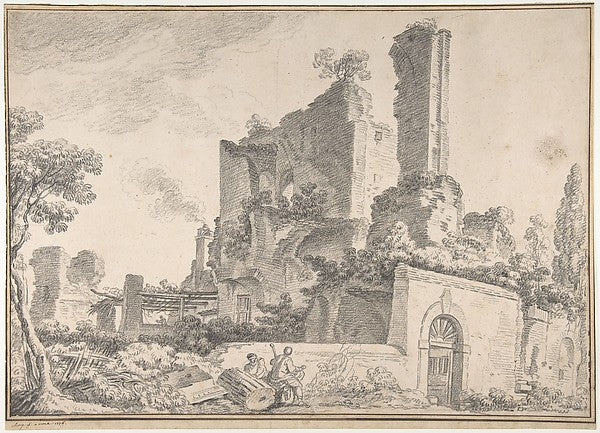Trofei di Mario Rome 1776-Louis Chaix,16x12"(A3)Poster