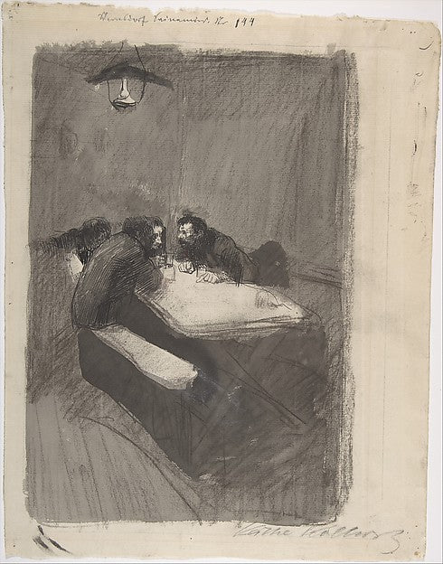 The Weavers late 19th–mid-20th cent-Käthe Kollwitz 1867–1945,16x12"(A3) Poster