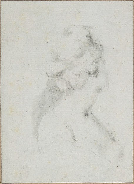 Head and shoulders of a Woman c1794-baron Dominique Vivant Den, Poster Print Wall Art