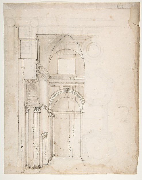 S. Giovanni Laterno Oratorio della Santa Croce section pers, Poster Print