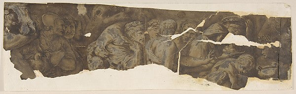 Roman Procession 1499–1543-After Polidoro da Caravaggio,16x12"(A3) Poster