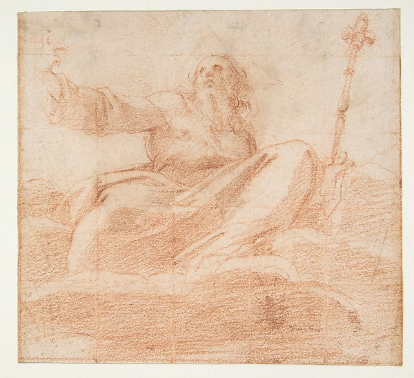God the Father 1553–1626-Pomarancio ,16x12"(A3) Poster