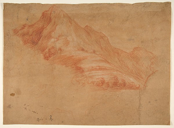 Landscape with Mountains n.d.-Antonio d'Enrico Tanzio , Poster Print