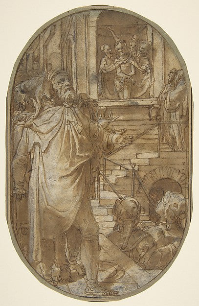 Ecce Homo 1540/41–1609-Federico Zuccaro , Poster Print Wall Art