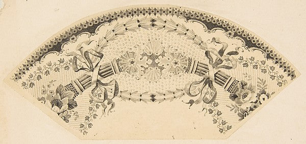 Lace Design 19th cent-Anonymous, French, 19th cent, Poster Print
