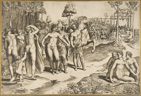 Alexander and Roxana 1531–76-Giulio Bonasone , Poster Print