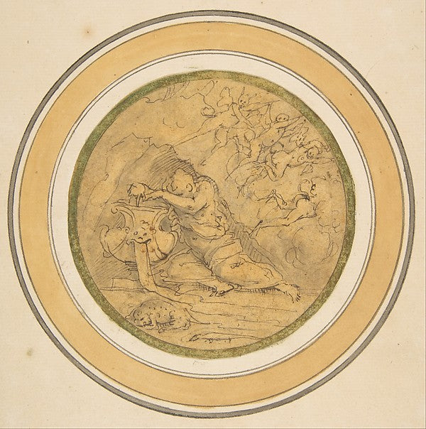 Allegory of Forgetfulness c1570-Giorgio Vasari, Poster Print Wall Art