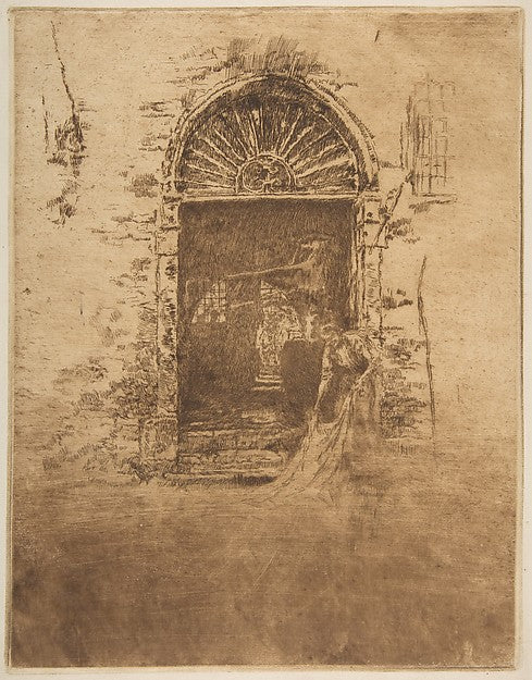 The Dyer 1879–80-James McNeill Whistler, Poster Print Wall Art