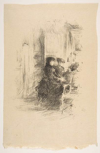 The Duet 1894-James McNeill Whistler, Poster Print Wall Art