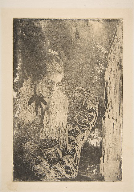 Waiting c1879-Mary Cassatt, Poster Print Wall Art