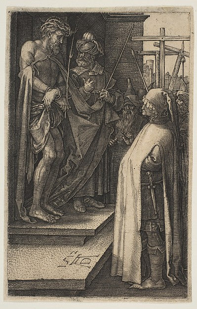 Ecce Homo from The Passion 1512-Albrecht Dürer ,16x12"(A3)Poster