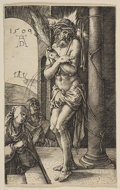The Man of Sorrows from The Passion 1509-Albrecht Dürer , Poster Print