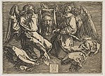 The Sudarium Displayed by Two Angels copy n.d.-After Albrecht, Poster Print
