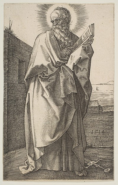 Saint Paul 1514-Albrecht Dürer ,16x12"(A3)Poster