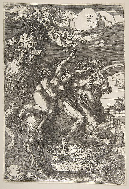 Abduction of Proserpine n.d.-Albrecht Dürer, Poster Print