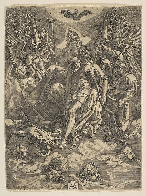 The Holy Trinity n.d.-After Albrecht Dürer , Poster Print