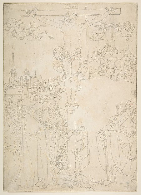 The Crucifixion n.d.-After Albrecht Dürer , Poster Print