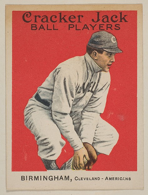 Birmingham Cleveland American League from the Ball Players , Poster Print Wall Art