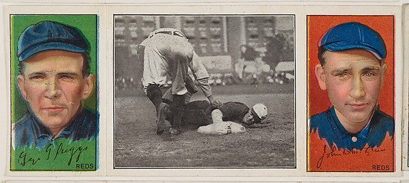 Hal Chase Too Late with George Suggs and John R. McLean from, Poster Print Wall Art