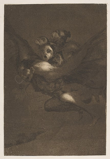 Bon Voyage from The Caprices plate 64 1799-Goya ,16x12"(A3) Poster