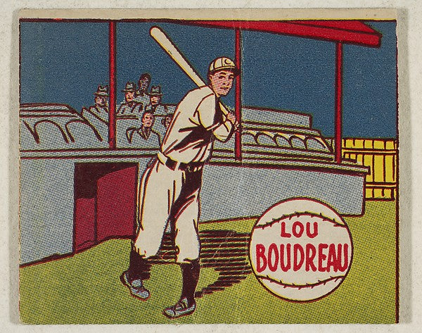 Lou Boudreau from the series Baseball Stars 1943-, Poster Print Wall Art