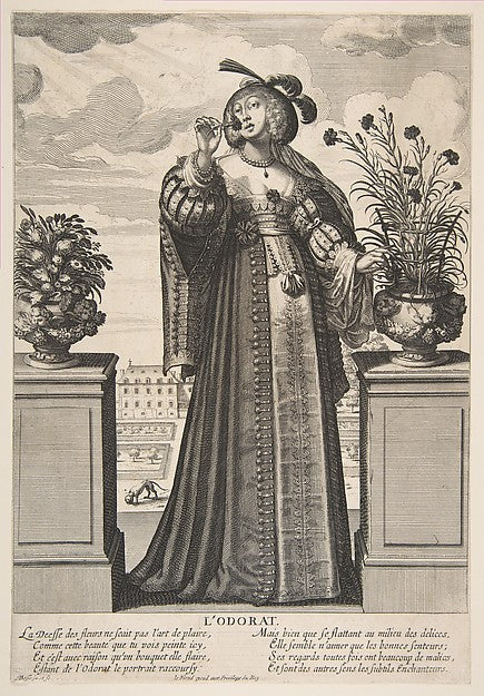 Smell 1635–38-Abraham Bosse, Poster Print Wall Art