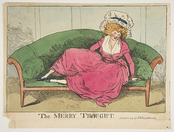 The Merry Thought April 16, 1787-Attributed to Henry Kingsbury,16x12"(A3)Poster
