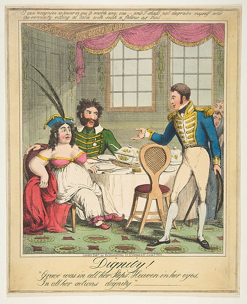 Dignity! - "Grace was in all her Steps. Heaven in her eyes In, Poster Print