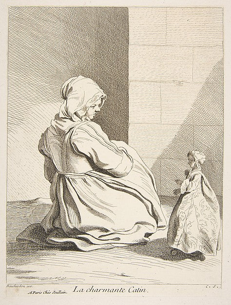 The Charming Doll 1742-Anne Claude Philippe de Tubières, comte, Poster Print