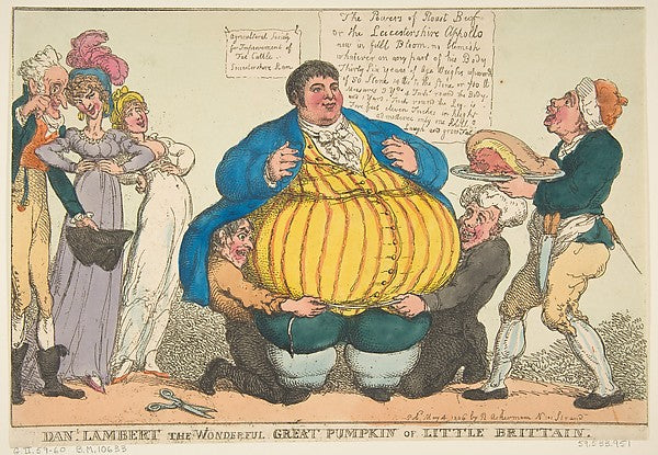 Dan-l. Lambert the Wonderful Great Pumpkin of Little Brittain , Poster Print