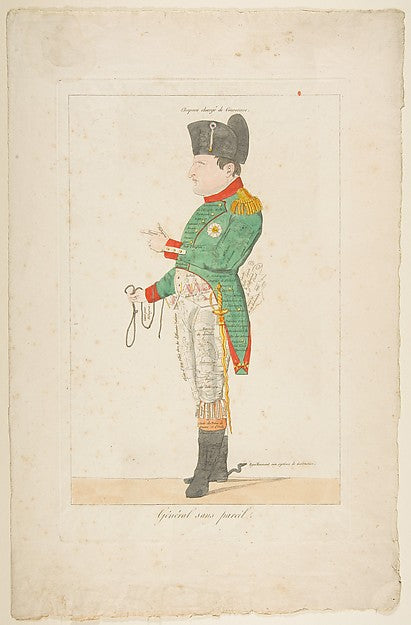 Général sans pareil Summer 1815-Anonymous, French, 19th cent, Poster Print Wall Art