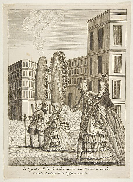 Le Roy et la Reine des Nabots arrivés nouvellement à Londre. G,16x12"(A3)Poster