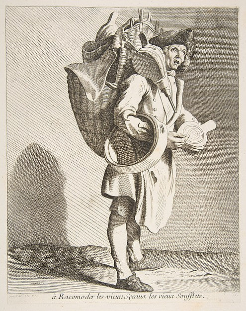 Repairer of Seals and Bellows 1738-Anne Claude Philippe de Tub, Poster Print Wall Art