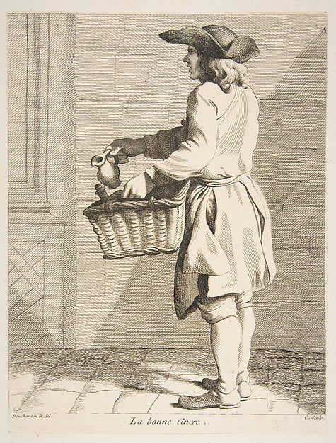Ink Seller 1746-Anne Claude Philippe de Tubières, comte de Cay, Poster Print Wall Art