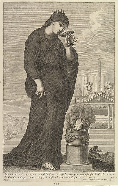 Artémise 1647-Gilles Rousselet, Abraham Bosse, After Claude Vi, Poster Print